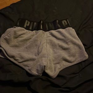 Woman’s grey booty shorts